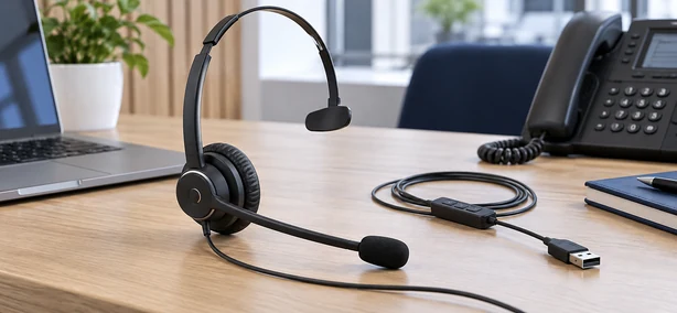 Auriculares Mono con Cable