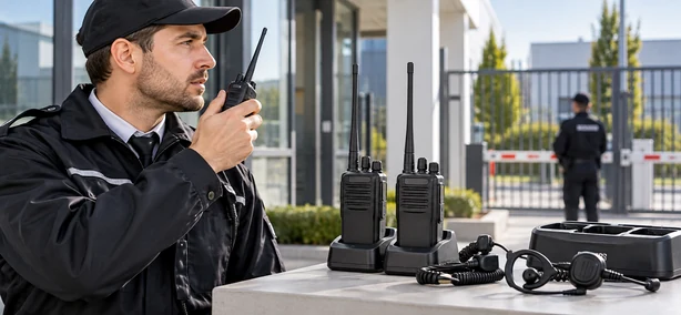 Walkies Talkies para Vigilantes de Seguridad