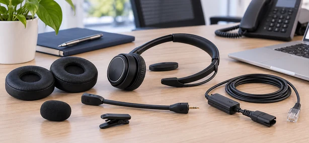 Almohadillas y Piezas de Repuesto para Auriculares