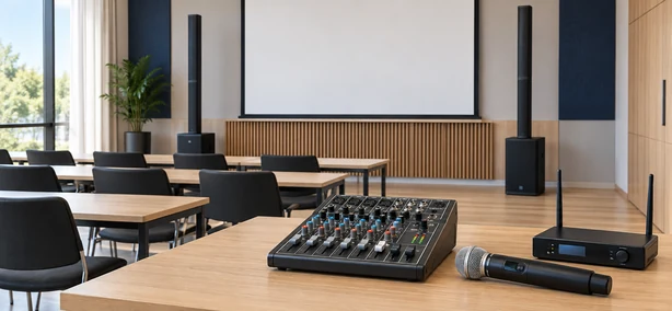 Sistema de Audio para Sala de Reuniones