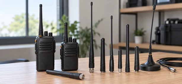 Antenas para Walkies Talkies UHF y VHF