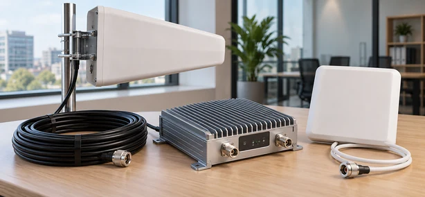 Amplificadores de Cobertura para Naves y Edificios