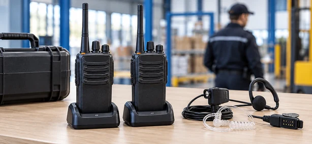 Walkie-Talkies para Protección de Trabajadores Aislados