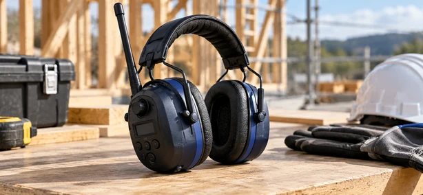 Cascos Antirruido con Radio FM