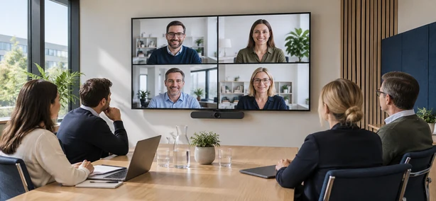 Pantallas Interactivas con Videoconferencia Integrada