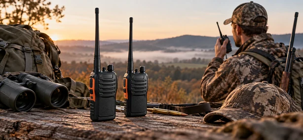 Walkies Talkies para Caza y Uso Forestal