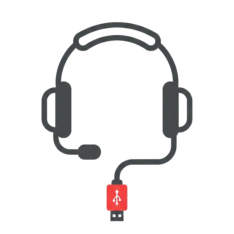 Auriculares con Cable USB-A