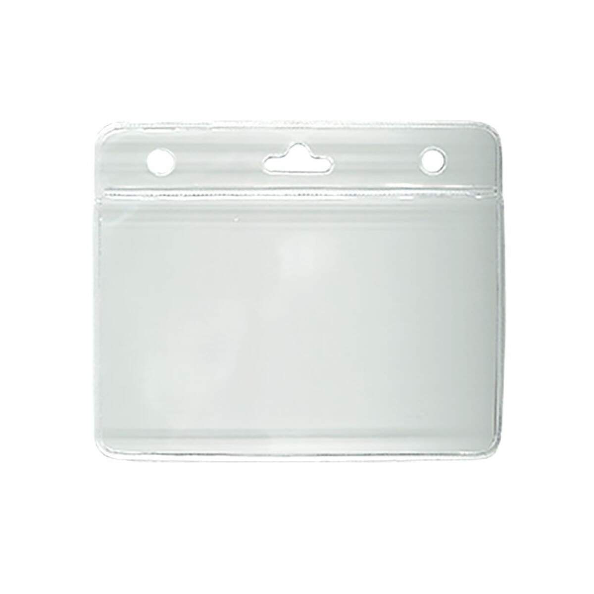 Product Image for Porta credenciales horizontales transparentes y suaves (paquete de 100)