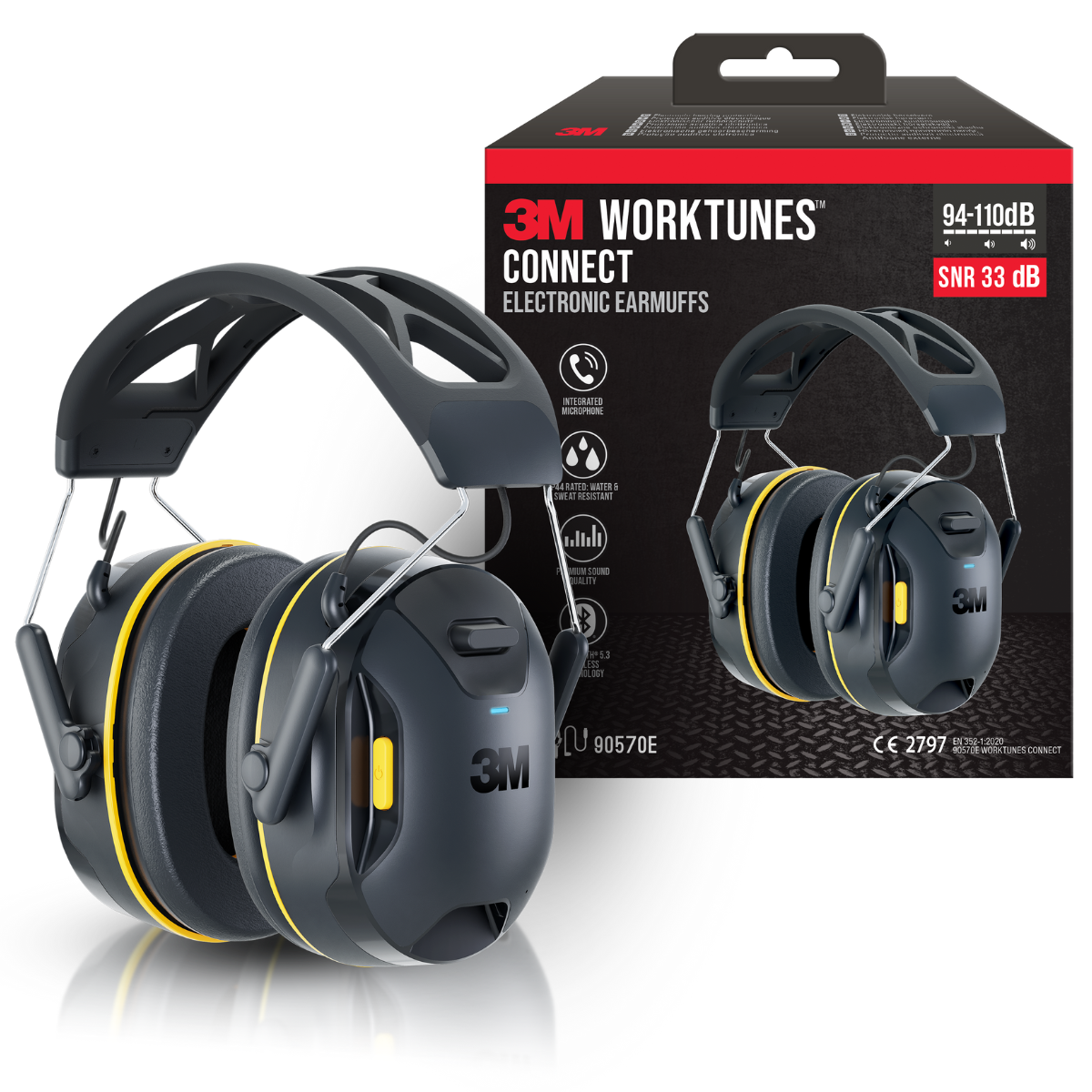 Product Image for 3M Worktunes V2 Bluetooth - Auriculares Antiruido