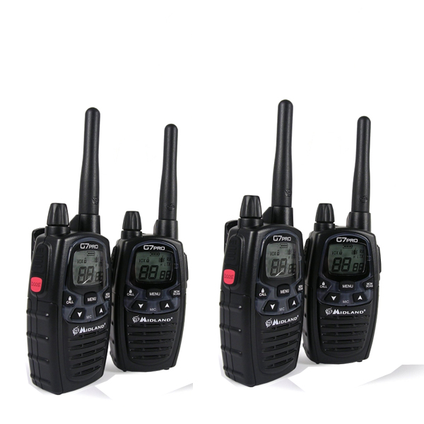 Product Image for Alan Midland G7 Pro (Kit de 4) - Walkie Talkie sin Licencia
