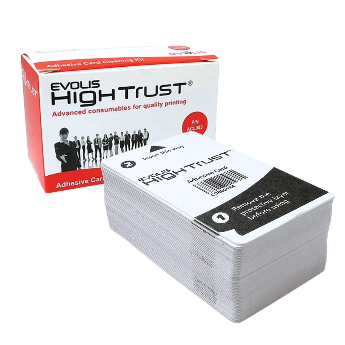 Product Image for 50 tarjetas adhesivas Evolis ACL003