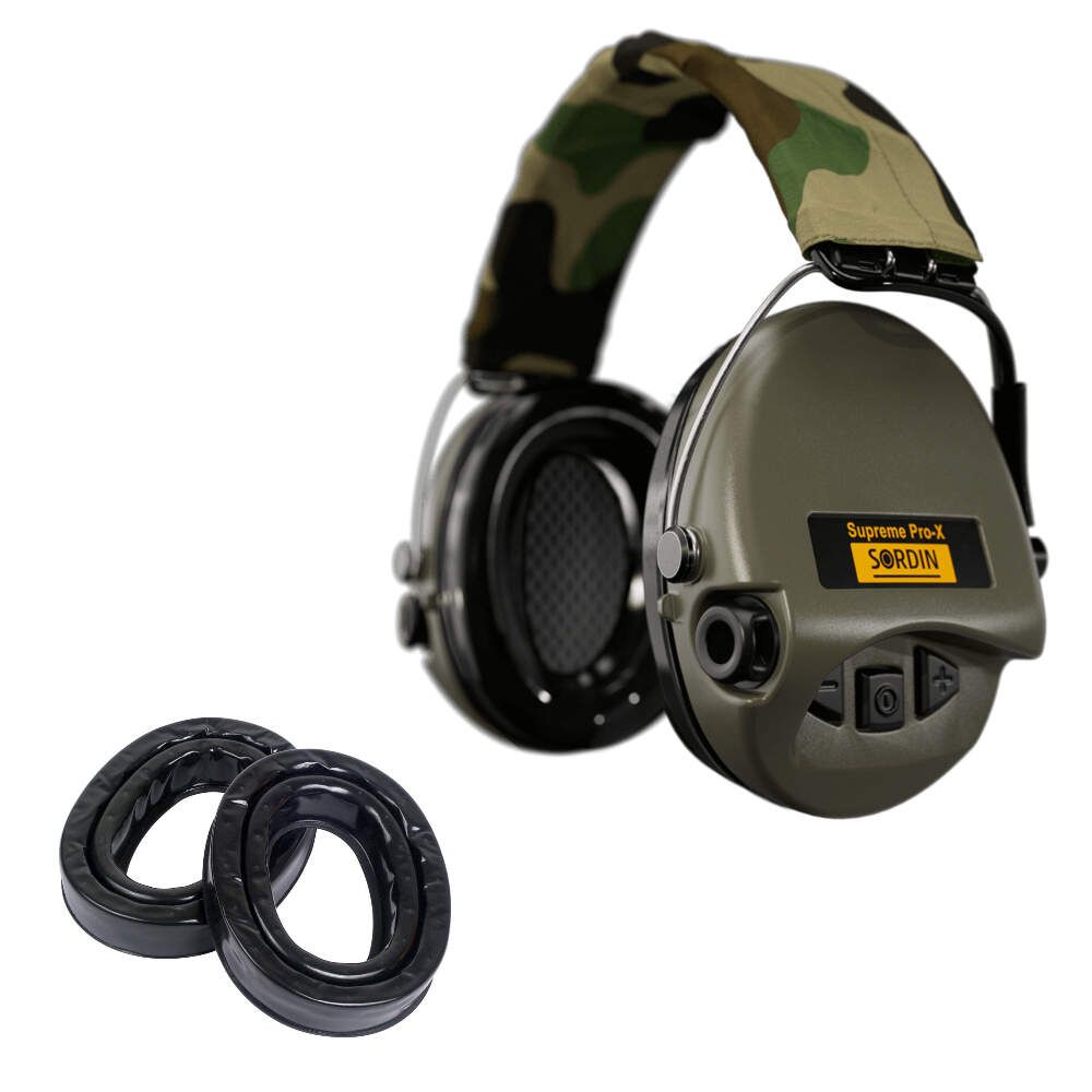Product Image for Sordin SUPREME PRO X Verde Camuflaje (GEL) -  - Auriculares Antiruido