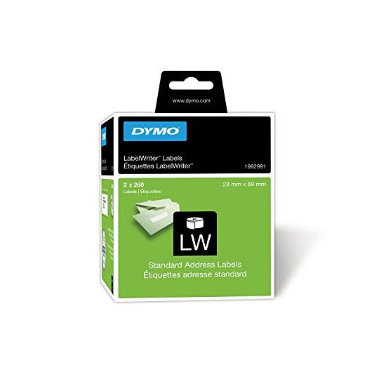 Etiquetas Dymo 450 3501179829913