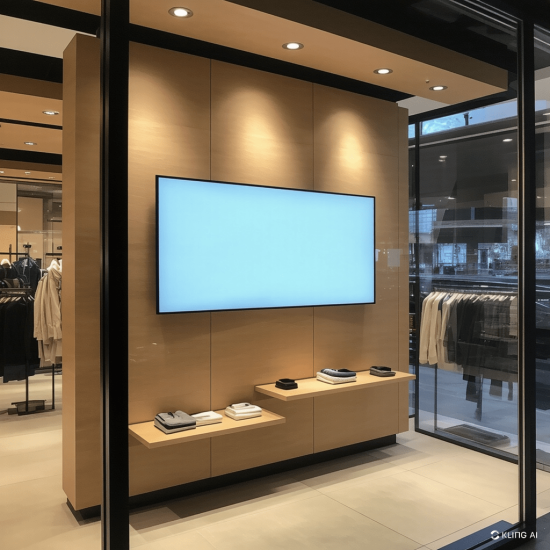 kit de pantalla para comercio