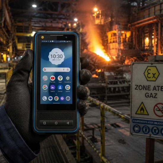 E40X en zona ATEX uso metalurgia