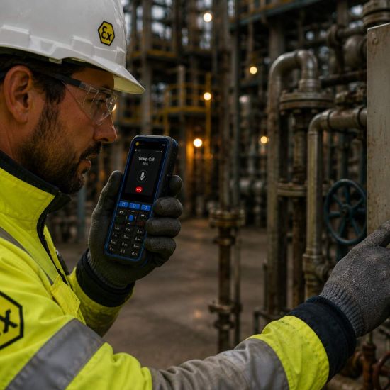 ATHESI E28X Llamada de equipo WhatsApp por técnico