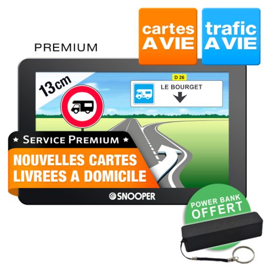 GPS Autocaravana Snooper CC5400