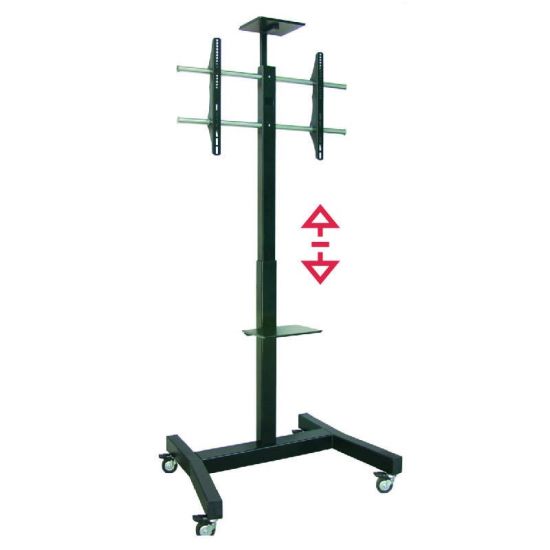 carro para pantalla de videoconferencia