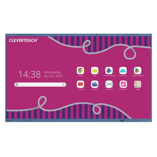 pantalla interactiva Clevertouch de 75 pulgadas