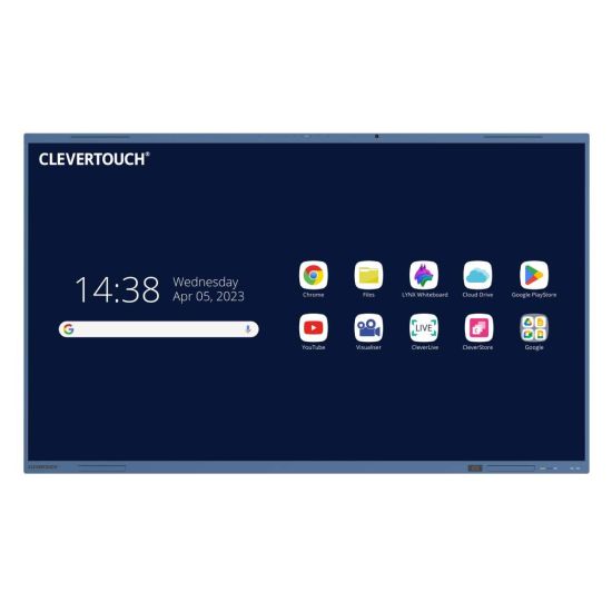 pantalla interactiva Clevertouch de 75 pulgadas