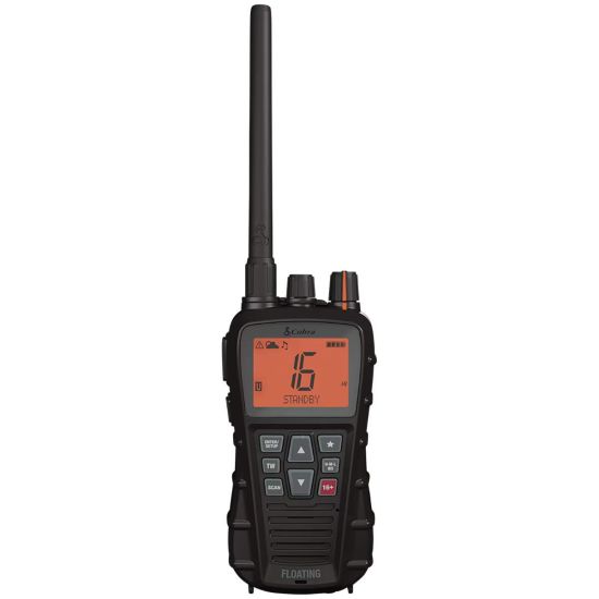 Radio portátil Cobra 350 VHF Marina nueva versión
