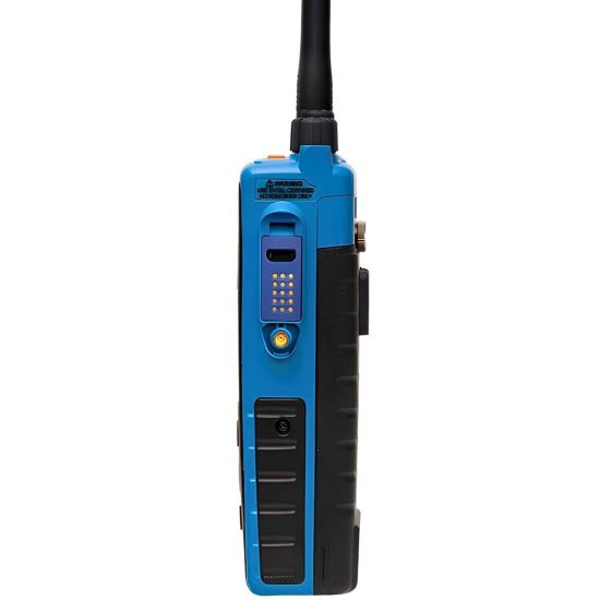 Radio PMR446 Entel DT952 con conector de 15 pines para auriculares y cascos