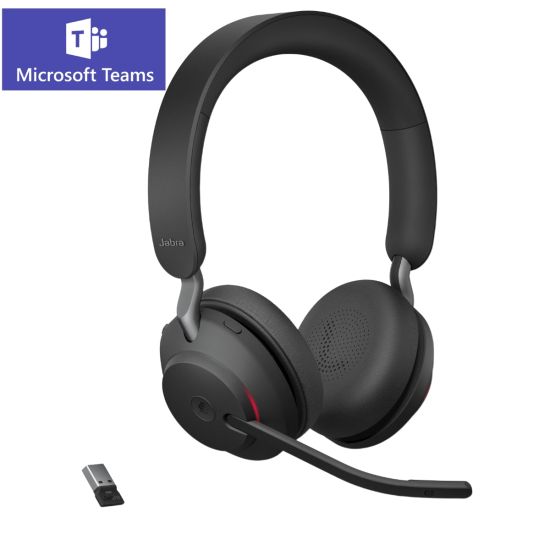 Jabra Evolve2 65 Estéreo MS (Dongle USB-A)