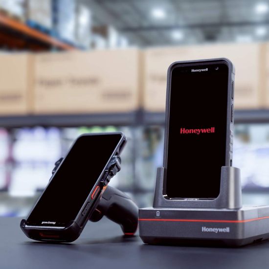 Lector de códigos de barras CT70 con pistola y estación de carga