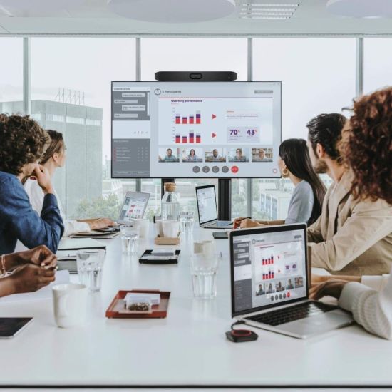 Pack de videoconferencia Poly Samsung Barco