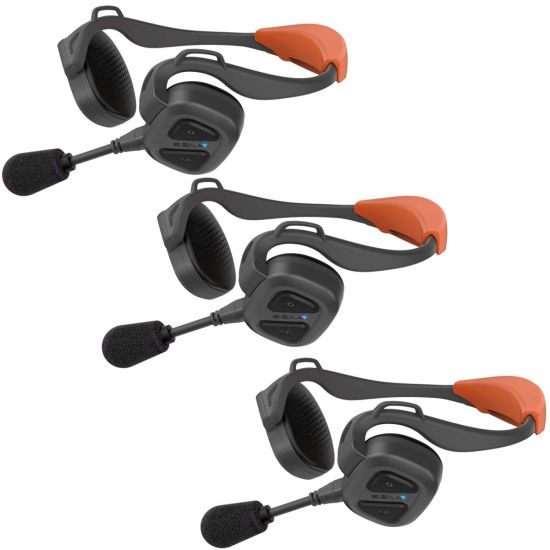 Pack de 3 Sena NAUTITALK Bosun - Mesh - Intercom flotante full duplex