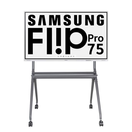 Samsung Flip Pro 75 pulgadas con soporte móvil