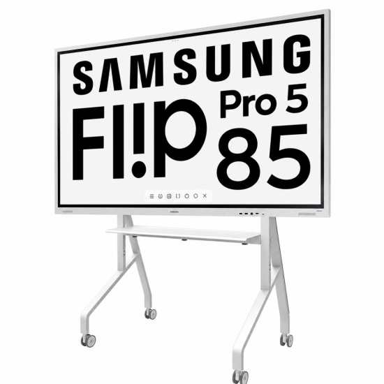 Samsung Flip Pro 85 pulgadas con soporte móvil