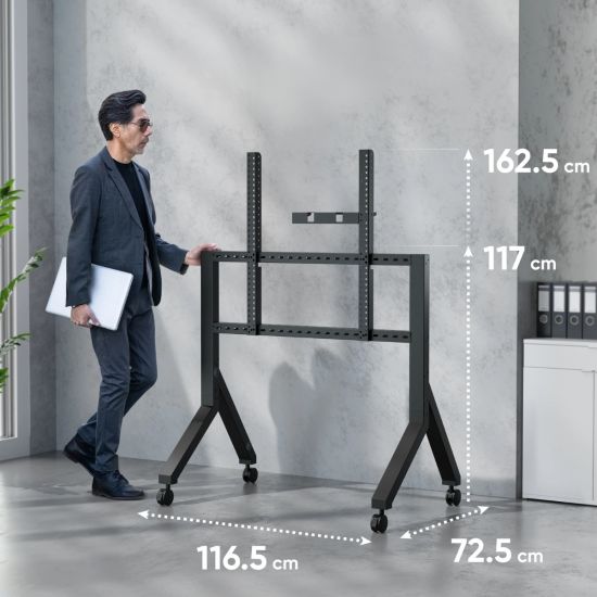 Soporte móvil para pantalla grande