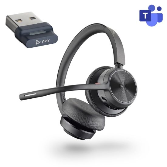 Auriculares con micrófono inalámbricos Bluetooth 4320 MS Teams USB A