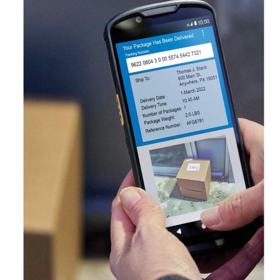 Zebra TC53 seguimiento de paquetes