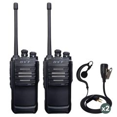 Pack de 2 HYT TC 446S ENH + 2 oreillettes confort image