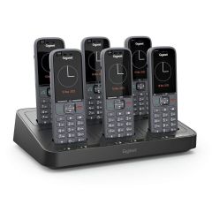 Pack de 6 terminales Gigaset S700H Pro con Multicharger PRO