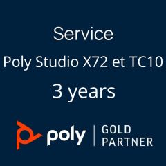 Service Poly+ para Poly X72 +TC10 - 3 años