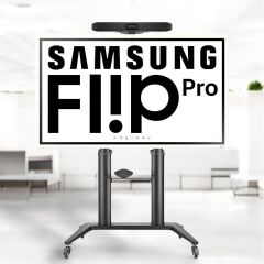 Kit de Videoconferencia Samsung Flip XL - Soporte Rodante image