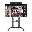 Kit de Videoconferencia 4K Yealink Gran Sala + Pantalla - Soporte Rodante