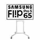 Samsung Flip PRO 65 con soporte móvil giratorio - WM65B