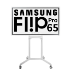Samsung Flip PRO 65 con soporte rodante giratorio - WM65B