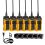 Paquete premium de 6 Hytera BD615 UHF + Cargador 6 ranuras + 6 Auriculares