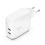 Cargador de pared USB-C Belkin doble puerto 60w