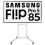 Samsung Flip Pro 5 de 85 pulgadas con soporte móvil