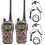 Paquete de 2 Midland G9 Camuflaje PRO + 2 auriculares confort