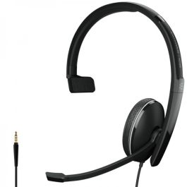 Auricolare EPOS I SENNHEISER Adapt 135 II - Modello On-ear Cablato, Jack 3.5 Mm, Colore Nero, Con Braccio Girevole