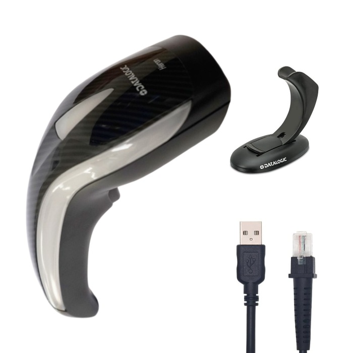 Product Image for Datalogic Heron HD3130 - Escáner + Cable + Soporte - Lector de Código de Barras