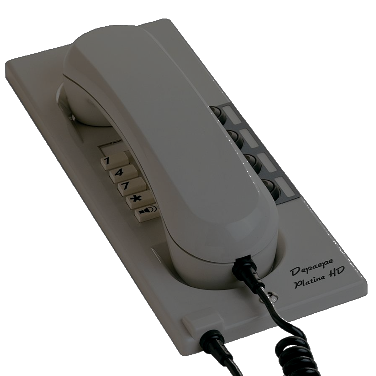 Product Image for Depaepe Platine HD Emergencia con teclado Gris - Teléfonos Analógicos - Fijos