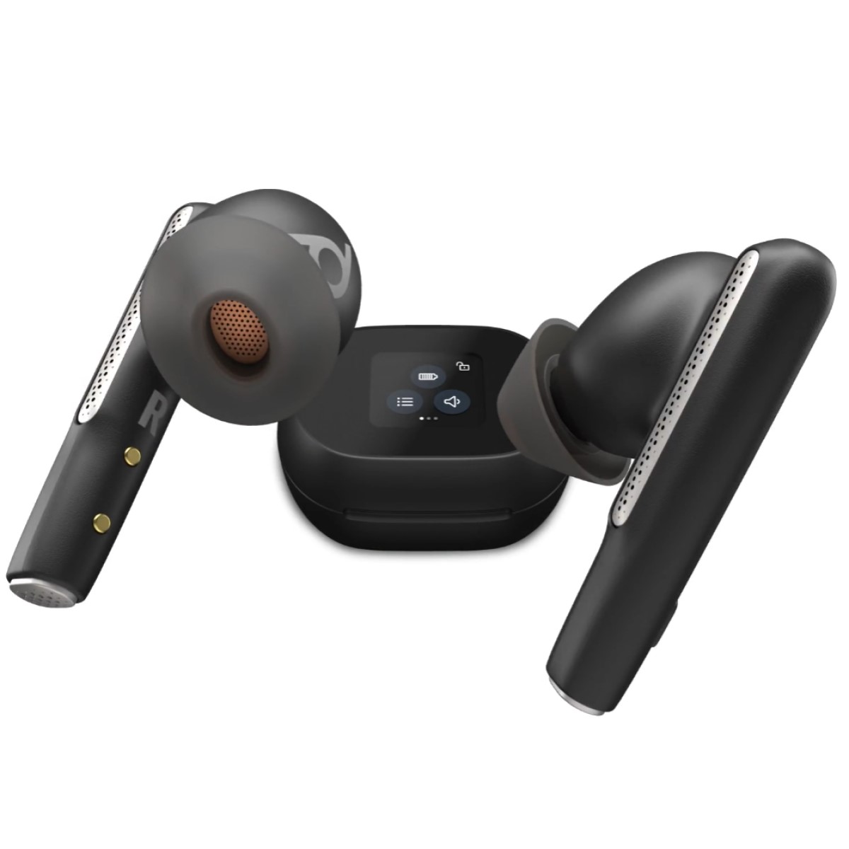 Product Image for Poly Voyager Free 60+ Dongle USB-A, Carbon Black - Auriculares Telefonicos